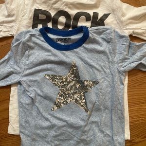 2 new Jcrew Ling t-shirts girl size 8